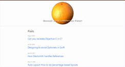 Desktop Screenshot of orangejuiceliberationfront.com
